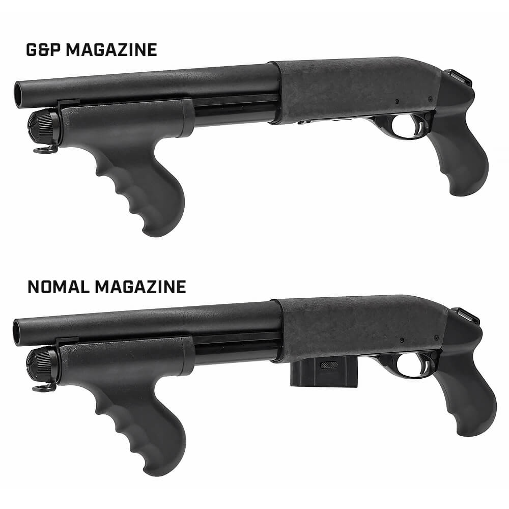 G&P 製 】 マルゼン S&T G&P M870/CA870 エアーショットガン 対応 22連 スペアマガジン ショート 樹脂製 – エアガン市場  本店