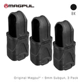 【 実物 MAGPUL 】 Original Magpul 9mm Subgun 3 Pack マグプル マガジンバンパー - 9mmサブマシンガン用 BK 米国製