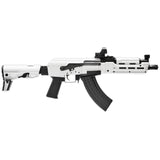 【 MAG 製 】東京マルイ 電動ガン AKシリーズ 対応 100連 AK47 ワッフルマガジン スプリング給弾式 樹脂製