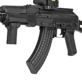 【 MAG 製 】東京マルイ 電動ガン AKシリーズ 対応 100連 AK47 ワッフルマガジン スプリング給弾式 樹脂製
