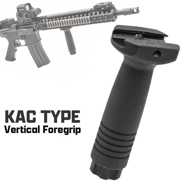 【 MP製 】 KAC タイプ バーティカル フォアグリップ 20mmレイル 