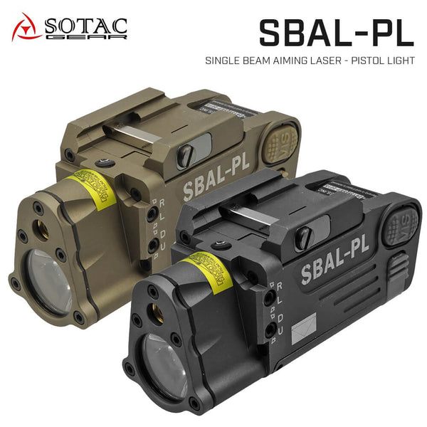 ☆フルファンクション☆【SOTAC製】SBAL-PL ハンドガン用 エイミングレーザー & LEDライト レプリカ CNCアルミ合金製 ハー –  エアガン市場 本店