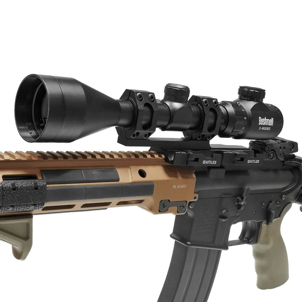 ☆サビ有 アウトレット特価☆【 American Defense タイプ 】AR15 オフセット スコープマウント ( 高さ 1.54