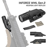 INFORCE WML GEN2 20mm レール エアガン ライト サバゲー ウェポンライト