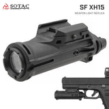 【 SOTAC 製 】 SFタイプ XH-15 ウェポンライト ハンドガンライト レプリカ ポリマー樹脂製