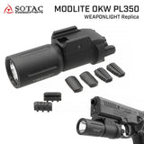 【 SOTAC 製 】 MODLITEタイプ OKW PL350 ウェポンライト ハンドガンライト レプリカ アルミ合金製