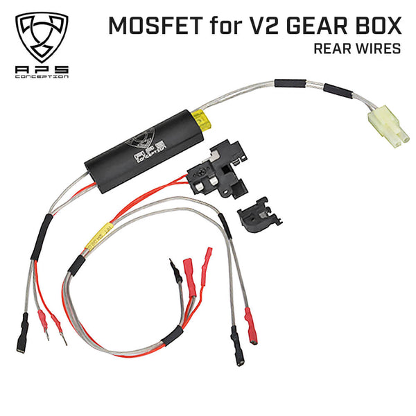 【 APS 製 】 Ver.2 メカボックス 対応 MOSFET トリガーワイヤー セット 後部配線 – エアガン市場 本店