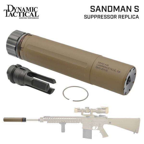 【 DYTAC 製 】 DEAD AIR SANDMAN S サプレッサー & 14mm逆ネジ KeyMo フラッシュハイダー レプリカ セ –  エアガン市場 本店