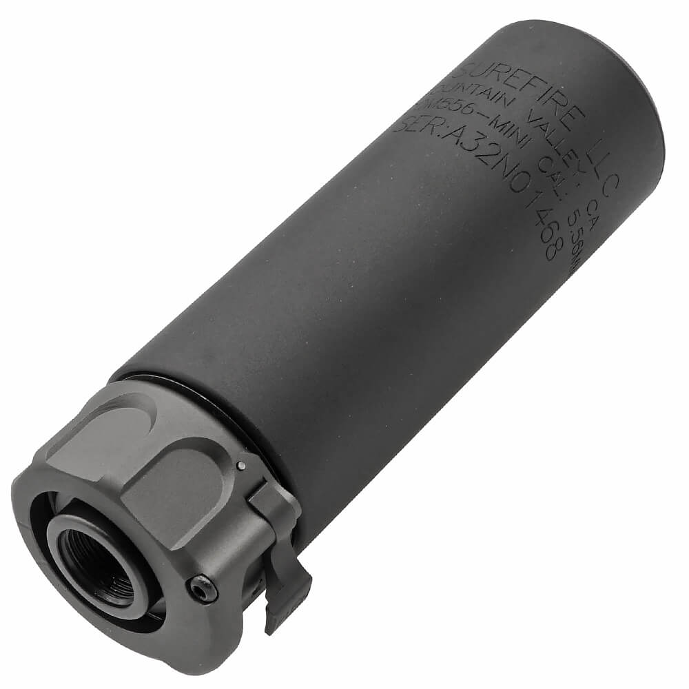 Angry Gun SUREFIRE SOCOM 556 MINI サイレンサー サプレッサー 14mm 逆 逆ネジ フラッシュハイダー