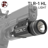 【 STREAMLIGHT タイプ 】TLR-1 HL ハンドガンライト レプリカ 400ルーメン 高光量ホワイトLED搭載