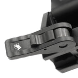 【 UNITY TACTICALタイプ 】 FAST FTC G33 Magnifier マウント レプリカ (折りたたみ可、 QDレバー付き) / BK