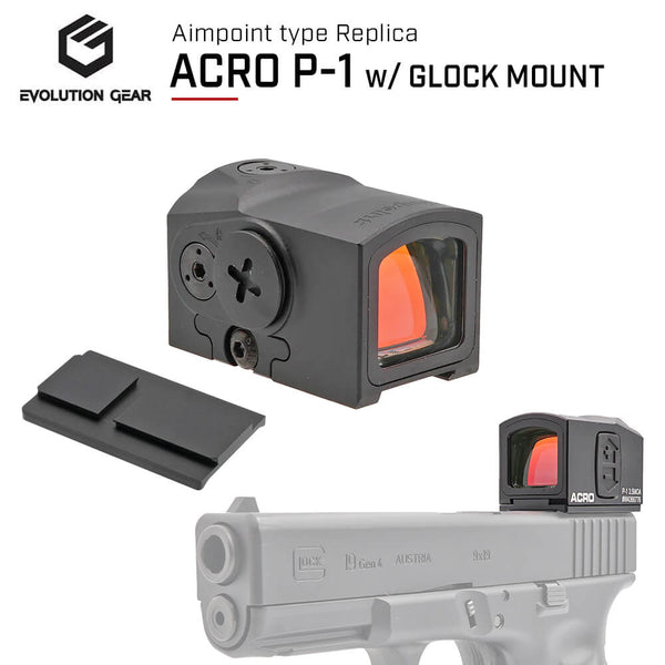 【 Evolution Gear 製 】東京マルイ GLOCKシリーズ対応 AIMPOINT ACRO P-1 ドットサイト レプリカ ( –  エアガン市場 本店