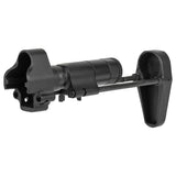 【 ARMY FORCE 製 】電動ガン MP5シリーズ 対応 PDWストック 伸縮式 ワイヤーストック HK416Cスタイル スチール/ポリマー / BK(ブラック)