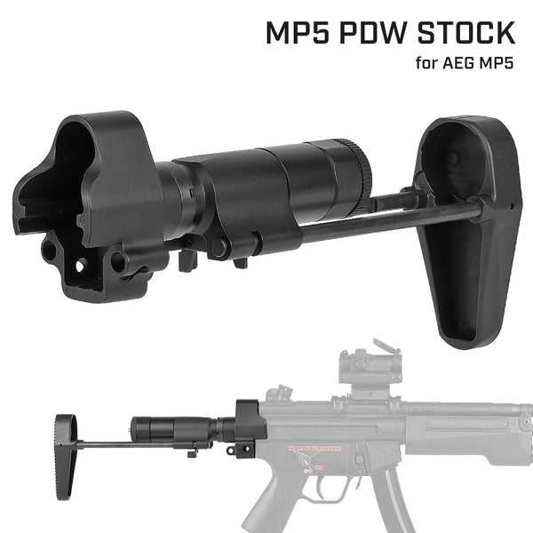 cyma mp5j ワイヤーストック　純正 CYMA 製 】 電動ガン MP5 対応 スライドストック リトラクタブル