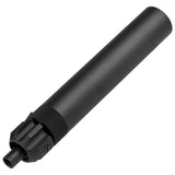 【 Angry Gun 製 】東京マルイ MP7 シリーズ対応 SD サプレッサー サイレンサー ＆ 専用フラッシュハイダー セット リアルマーキング入り 特殊部隊仕様 BK ブラック