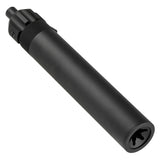 【 Angry Gun 製 】東京マルイ MP7 シリーズ対応 SD サプレッサー サイレンサー ＆ 専用フラッシュハイダー セット リアルマーキング入り 特殊部隊仕様 BK ブラック