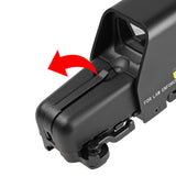 【 AIM-O 製 】EOTech 553 ホロサイト ドットサイト レプリカ レッド/グリーンレティクル搭載 ミラーレンズ 反射低減レンズ