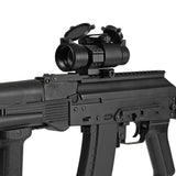 【 AIM-O 製 】COMP M2 ドットサイト レプリカ レッド/グリーンレティクル搭載 ミラーレンズ (ハイ/ローマウント選択可)