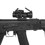 【 AIM-O 製 】COMP M2 ドットサイト レプリカ レッド/グリーンレティクル搭載 ミラーレンズ (ハイ/ローマウント選択可)
