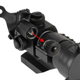 【 AIM-O 製 】COMP M2 ドットサイト レプリカ レッド/グリーンレティクル搭載 ミラーレンズ (ハイ/ローマウント選択可)
