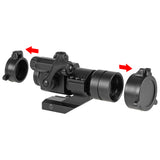 【 AIM-O 製 】COMP M2 ドットサイト レプリカ レッド/グリーンレティクル搭載 ミラーレンズ (ハイ/ローマウント選択可)