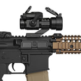 【 AIM-O 製 】COMP M2 ドットサイト レプリカ レッド/グリーンレティクル搭載 ミラーレンズ (ハイ/ローマウント選択可)