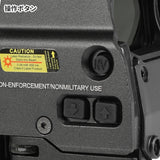 【 AIM-O 製 】EOTech EXPS3 ホロサイト ドットサイト レプリカ レッド/グリーンレティクル搭載 ミラーレンズ 反射低減レンズ
