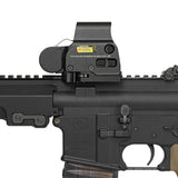 【 AIM-O 製 】EOTech EXPS3 ホロサイト ドットサイト レプリカ レッド/グリーンレティクル搭載 ミラーレンズ 反射低減レンズ