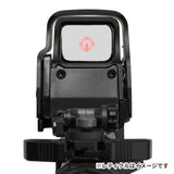 【 AIM-O 製 】EOTech EXPS3 ホロサイト ドットサイト レプリカ レッド/グリーンレティクル搭載 ミラーレンズ 反射低減レンズ