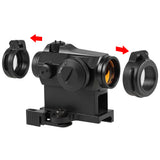 【 AIM-O 製 】Micro T2 ドットサイト レプリカ LaRueタイプ LT660 QDハイマウントレプリカ搭載 アルミ合金製