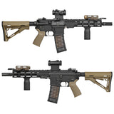 【 AIM-O 製 】Micro T2 ドットサイト レプリカ LaRueタイプ LT660 QDハイマウントレプリカ搭載 アルミ合金製