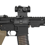 【 AIM-O 製 】Micro T2 ドットサイト レプリカ LaRueタイプ LT660 QDハイマウントレプリカ搭載 アルミ合金製