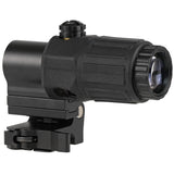 【 AIM-O 製 】EOTech G33 マグニファイア レプリカ STSマウント付き 3倍率 ブースター スコープ アルミ合金＆ラバー製