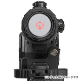 【 AIM-O 製 】EOTech G33 マグニファイア レプリカ STSマウント付き 3倍率 ブースター スコープ アルミ合金＆ラバー製