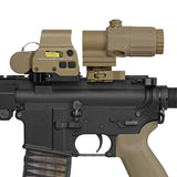 【 AIM-O 製 】EOTech G33 マグニファイア レプリカ STSマウント付き 3倍率 ブースター スコープ アルミ合金＆ラバー製
