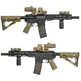【 AIM-O 製 】EOTech G33 マグニファイア レプリカ STSマウント付き 3倍率 ブースター スコープ アルミ合金＆ラバー製