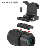 【 AIM-O 製 】EOTech G43 マグニファイア レプリカ STSマウント付き 3倍率 ブースター スコープ