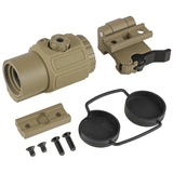 【 AIM-O 製 】EOTech G43 マグニファイア レプリカ STSマウント付き 3倍率 ブースター スコープ