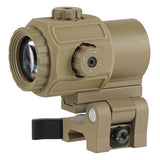【 AIM-O 製 】EOTech G43 マグニファイア レプリカ STSマウント付き 3倍率 ブースター スコープ