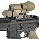 【 AIM-O 製 】EOTech G43 マグニファイア レプリカ STSマウント付き 3倍率 ブースター スコープ