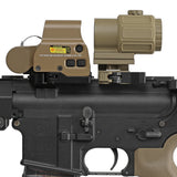 【 AIM-O 製 】EOTech G43 マグニファイア レプリカ STSマウント付き 3倍率 ブースター スコープ