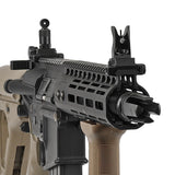 【 Arts Airsoft 製 】KAC正式ライセンス Knight's Armament 200-600M フォールディング フロント & リアサイト セット 高品質スチール & アルミ製 BUIS バックアップサイト