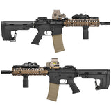 【 APS 製 】 M4シリーズ対応 RS-1 ライフルストック GEN2 バッテリー収納可 軍用グレードポリファイバー樹脂 カービンストック