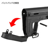 【 APS 製 】 M4シリーズ対応 RS-1 ライフルストック GEN2 バッテリー収納可 軍用グレードポリファイバー樹脂 カービンストック