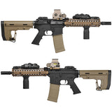 【 APS 製 】 M4シリーズ対応 RS-1 ライフルストック GEN2 バッテリー収納可 軍用グレードポリファイバー樹脂 カービンストック
