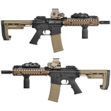 【 APS 製 】 M4シリーズ対応 RS-2 カービンストック GEN2 バッテリー収納可 軍用グレードポリファイバー樹脂