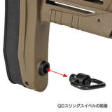【 APS 製 】 M4シリーズ対応 RS-2 カービンストック GEN2 バッテリー収納可 軍用グレードポリファイバー樹脂