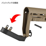 【 APS 製 】 M4シリーズ対応 RS-2 カービンストック GEN2 バッテリー収納可 軍用グレードポリファイバー樹脂
