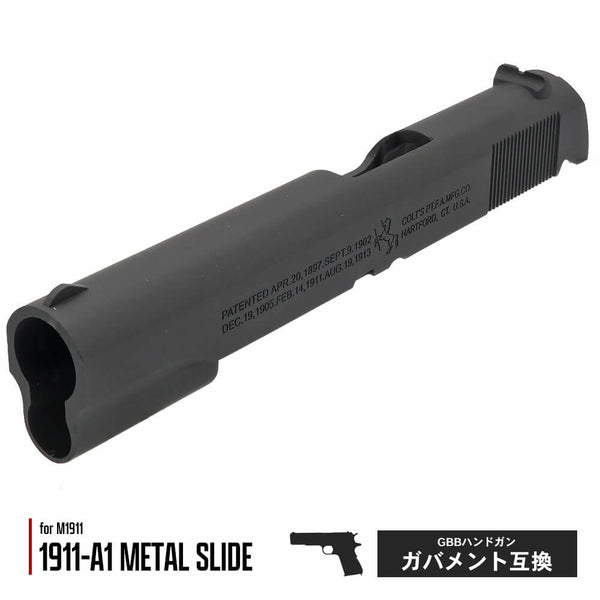 【 ARMY FORCE 製 】GBB ガバメント 対応 M1911A1 メタルスライド 金属製 ( 東京マルイ GBB 互換形状 / 要加 –  エアガン市場 本店