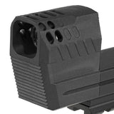 【 5KU 製 】SIG AIR/VFC P320 M17対応 マズルフラッシュ トレーサーユニット (SPIRITFIRE 内蔵) HKPコンペンセイター レプリカ 蓄光BB弾 対応